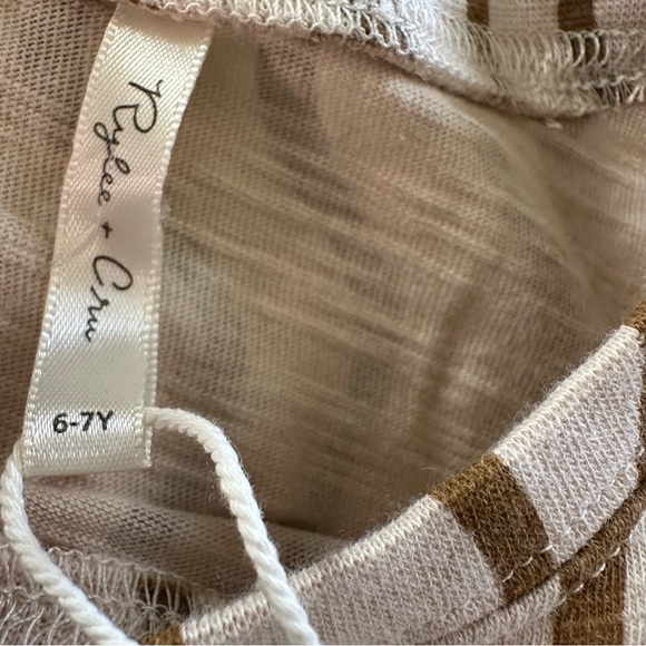 Rylee + Cru stripe crop top 6/7 nwt - Picture 4 of 4